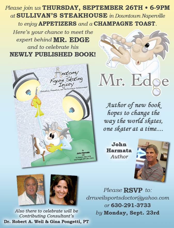 Anatomy of a Figure Skater Book Signing Event